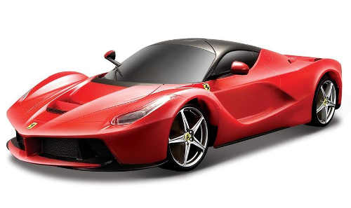 Červené autíčko 1:18 Bburago La Ferrari
