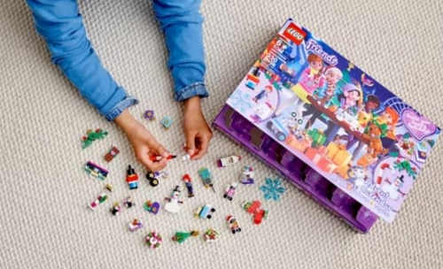 Holčičí Lego vánoční kalendář