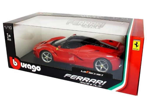 Velké červené autíčko Ferrari