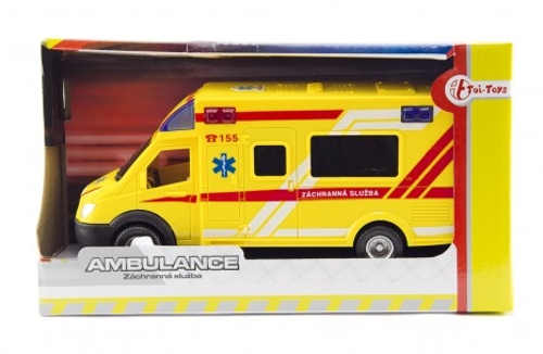 Žlutá dětská ambulance Teddies