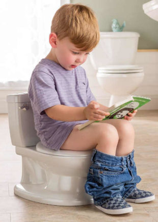 Dětský nočník imitace WC se splachováním