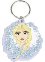Dívčí gumová klíčenka Frozen Elsa