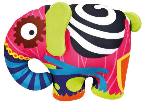 Hračka pestrobarevný sloník Bino pro miminka