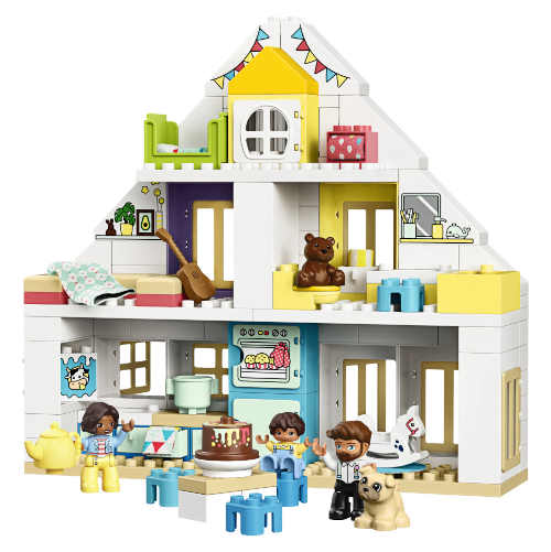 dětská stavebnice lego - domeček s figurkami